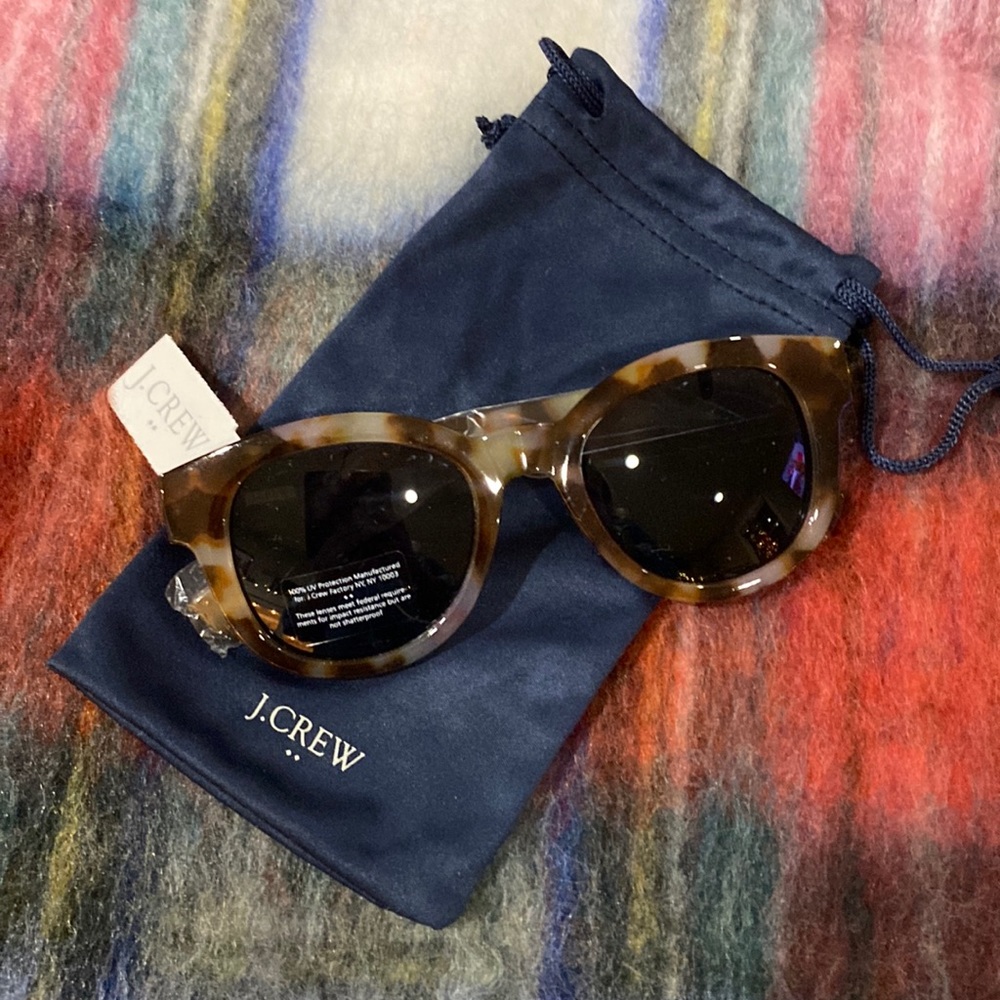J. CREW Tortoiseshell Sunglasses ๐ถ ~ NWT ~ Fabulous gift ๐ - Picture 2 of 7